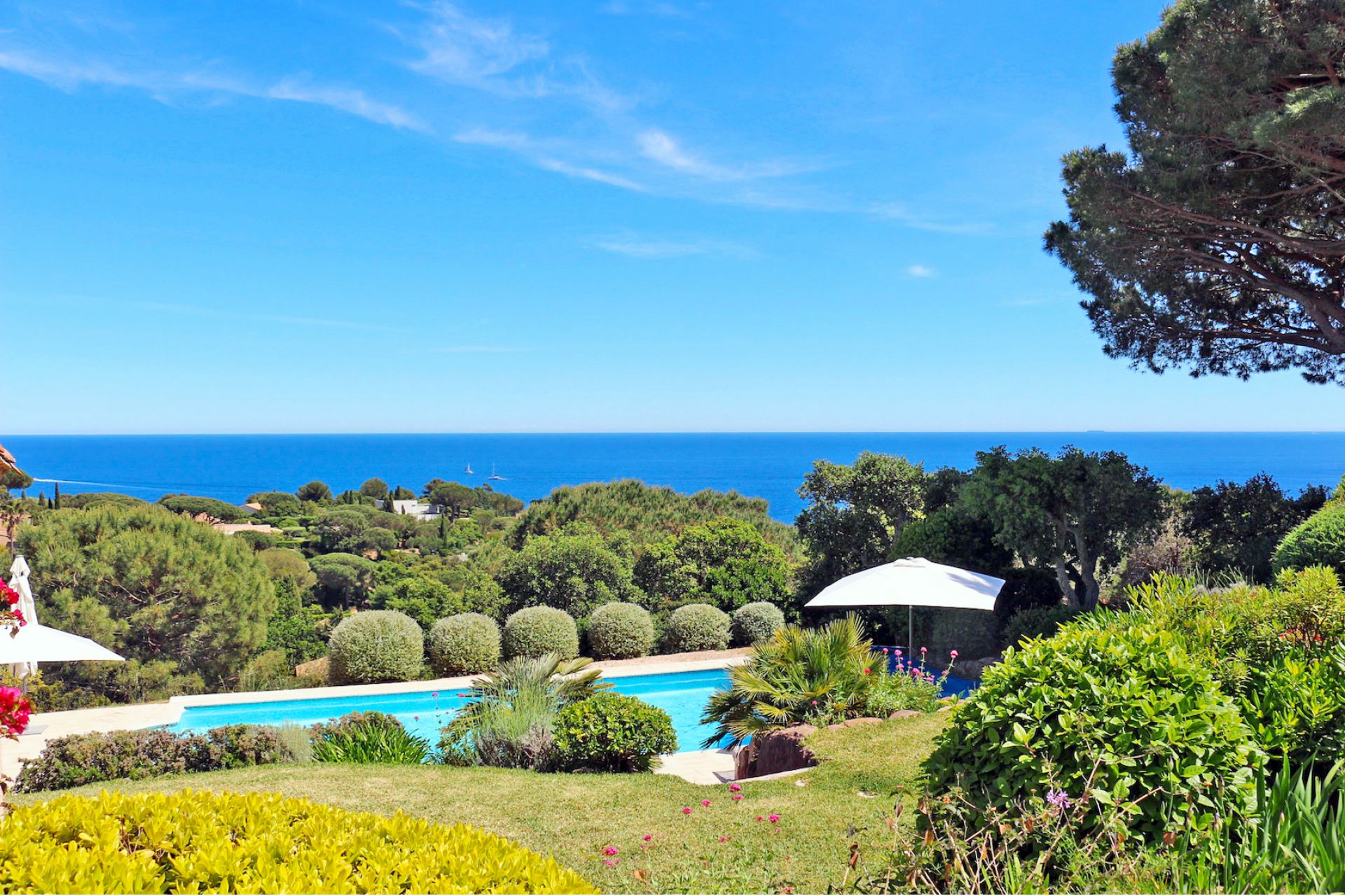 Méditerranée Location Villa with Private pool in Ramatuelle, Côte d'Azur