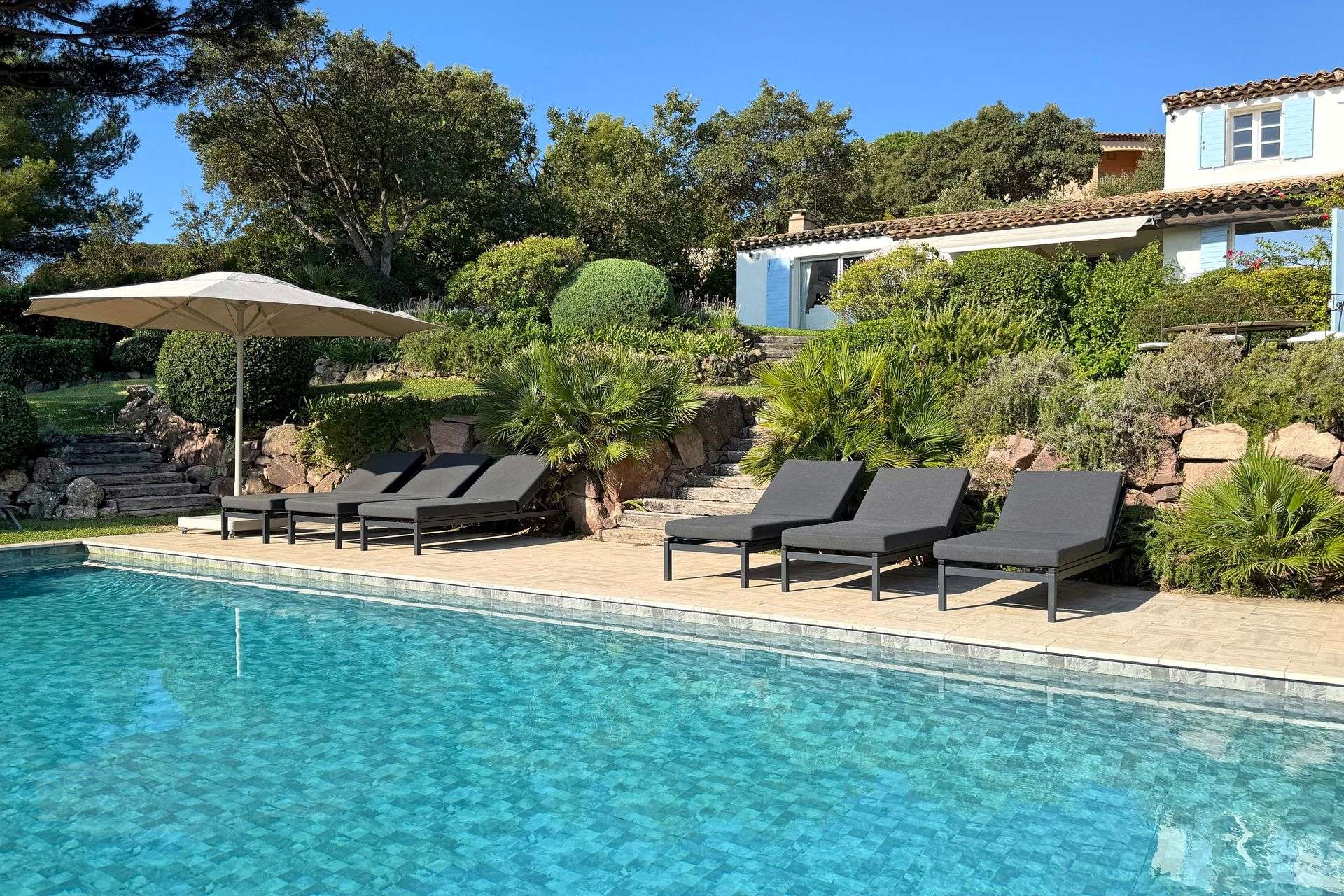 Méditerranée Location Villa avec Piscine privée à Ramatuelle, Côte d'Azur