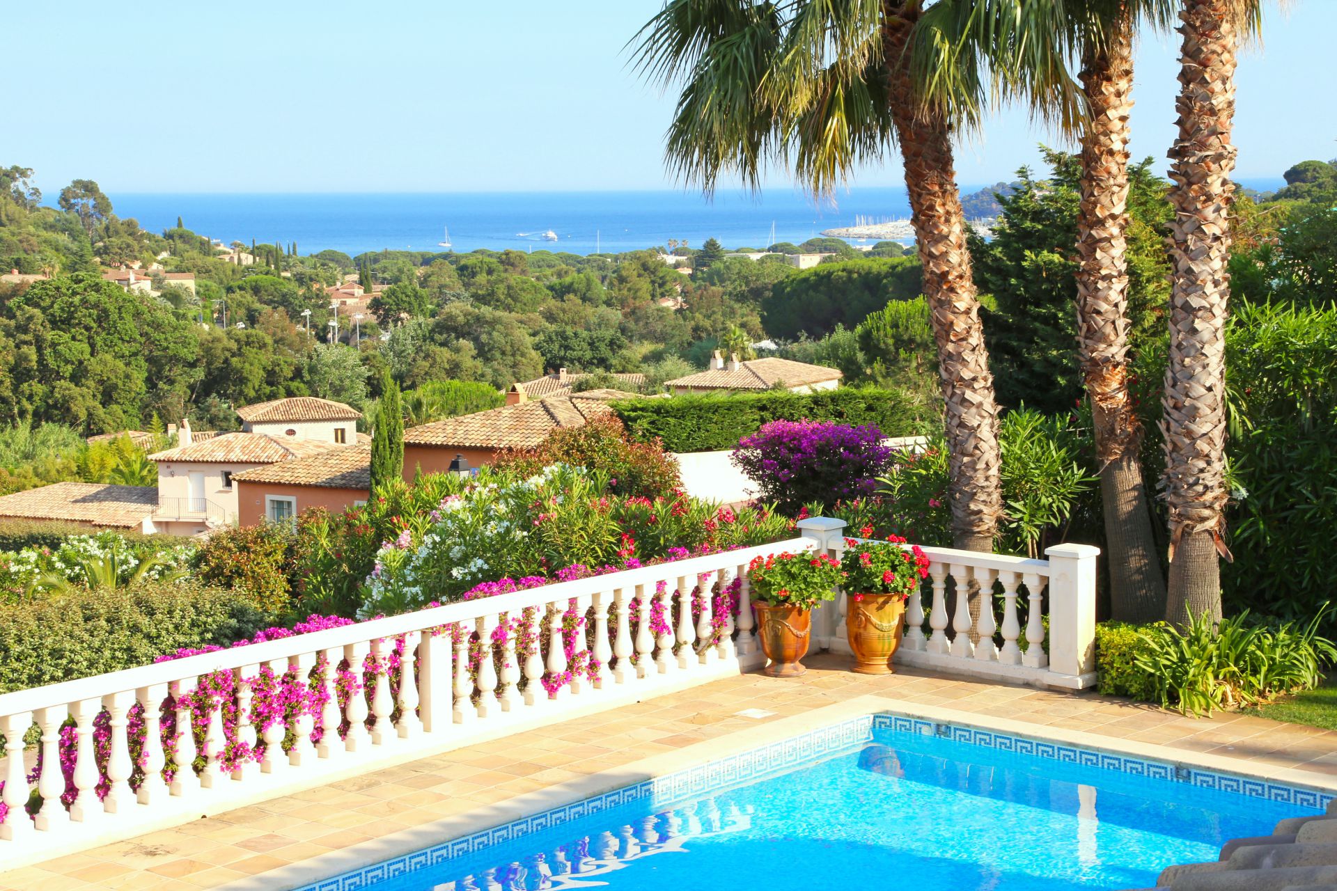Méditerranée Location Villa with Private pool in Cavalaire sur Mer, Côte d'Azur