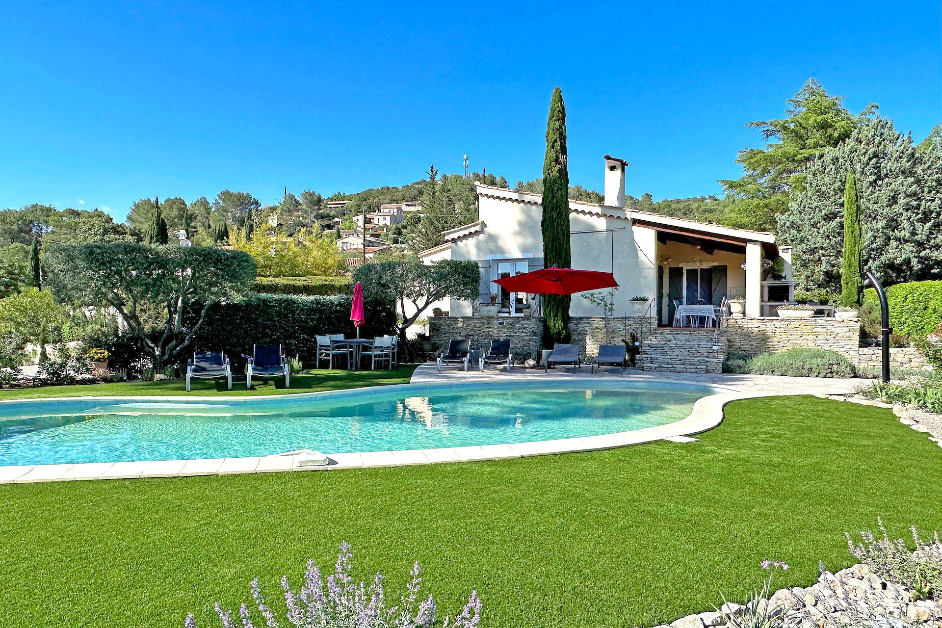 Méditerranée Location Villa with Private pool in Taradeau, Côte d'Azur