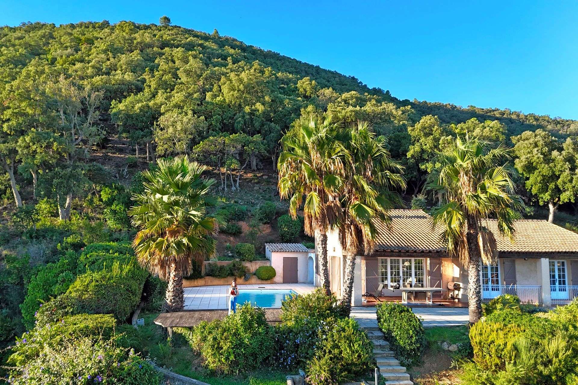 Méditerranée Location Villa avec Piscine privée à La Croix Valmer, Côte d'Azur