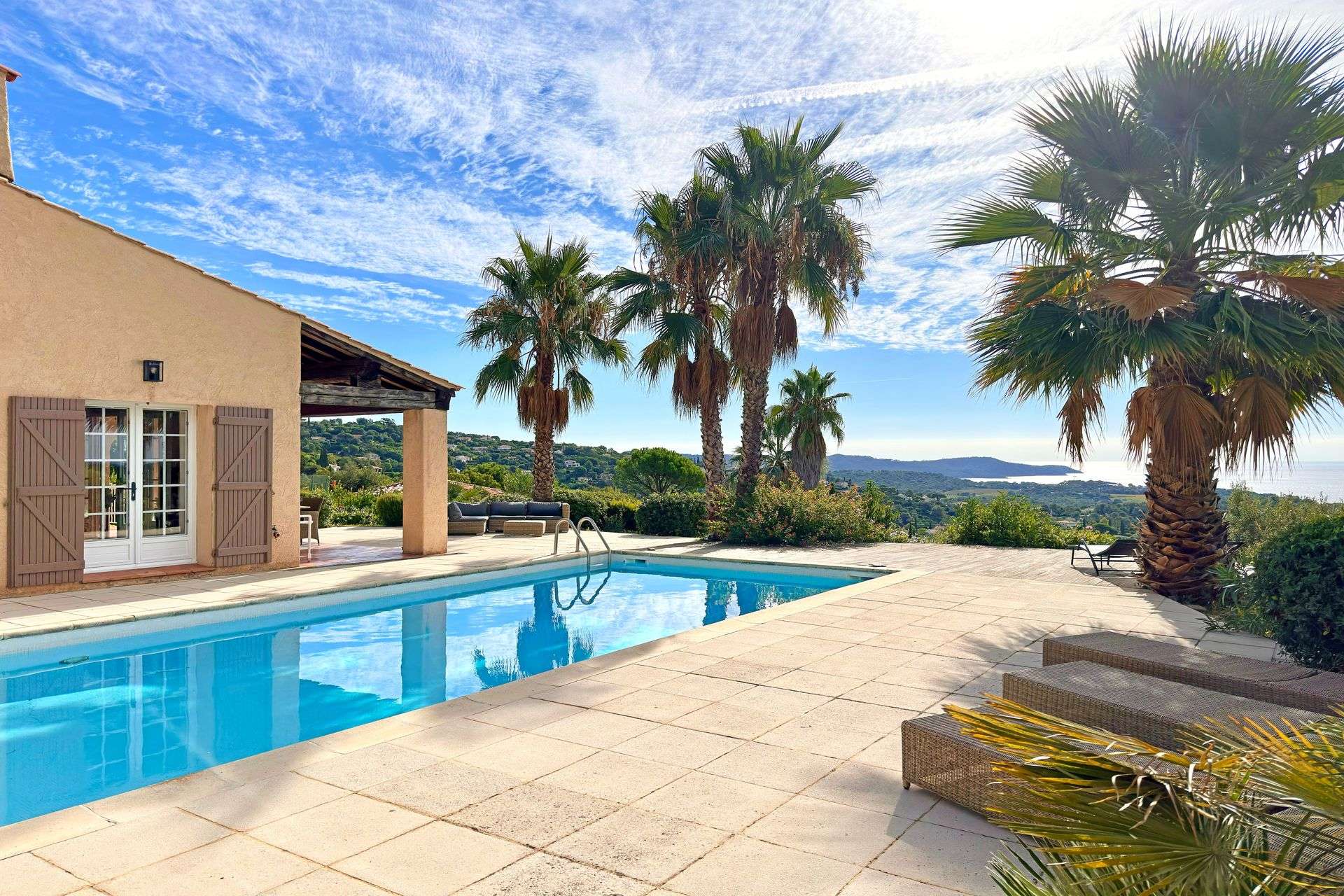 Méditerranée Location Villa avec Piscine privée à La Croix Valmer, Côte d'Azur