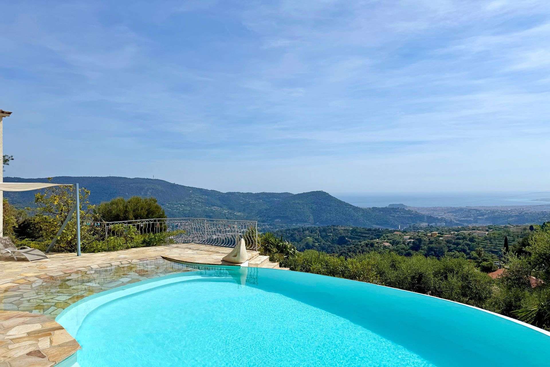 Méditerranée Location Villa avec Piscine privée à Cantaron, Côte d'Azur