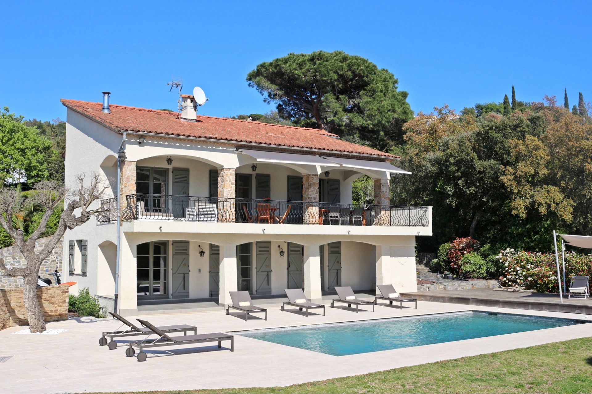 Méditerranée Location Villa avec Piscine privée à Gassin, Côte d'azur