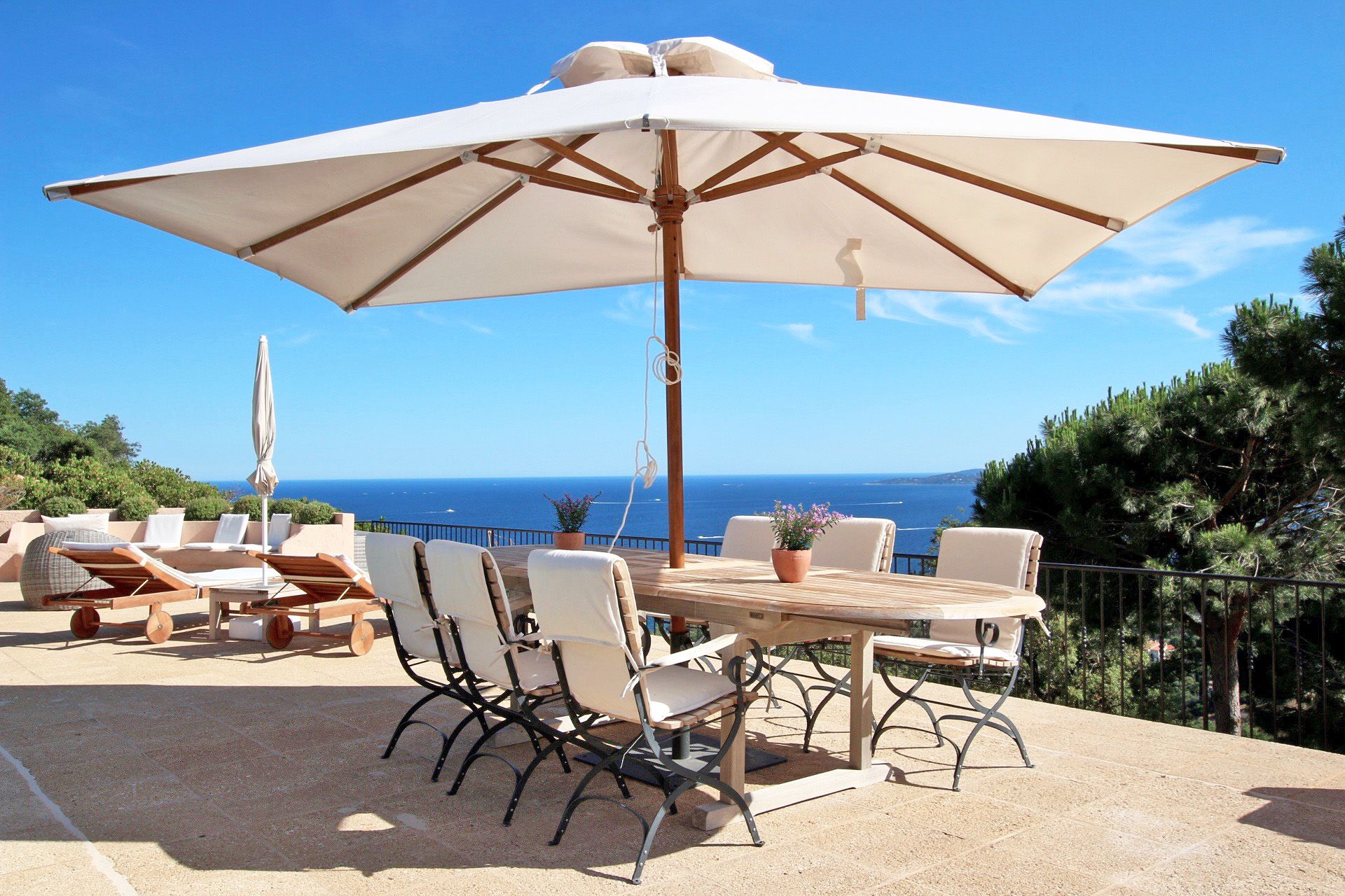Méditerranée Location Villa avec Piscine privée à Les Issambres, Côte d'Azur