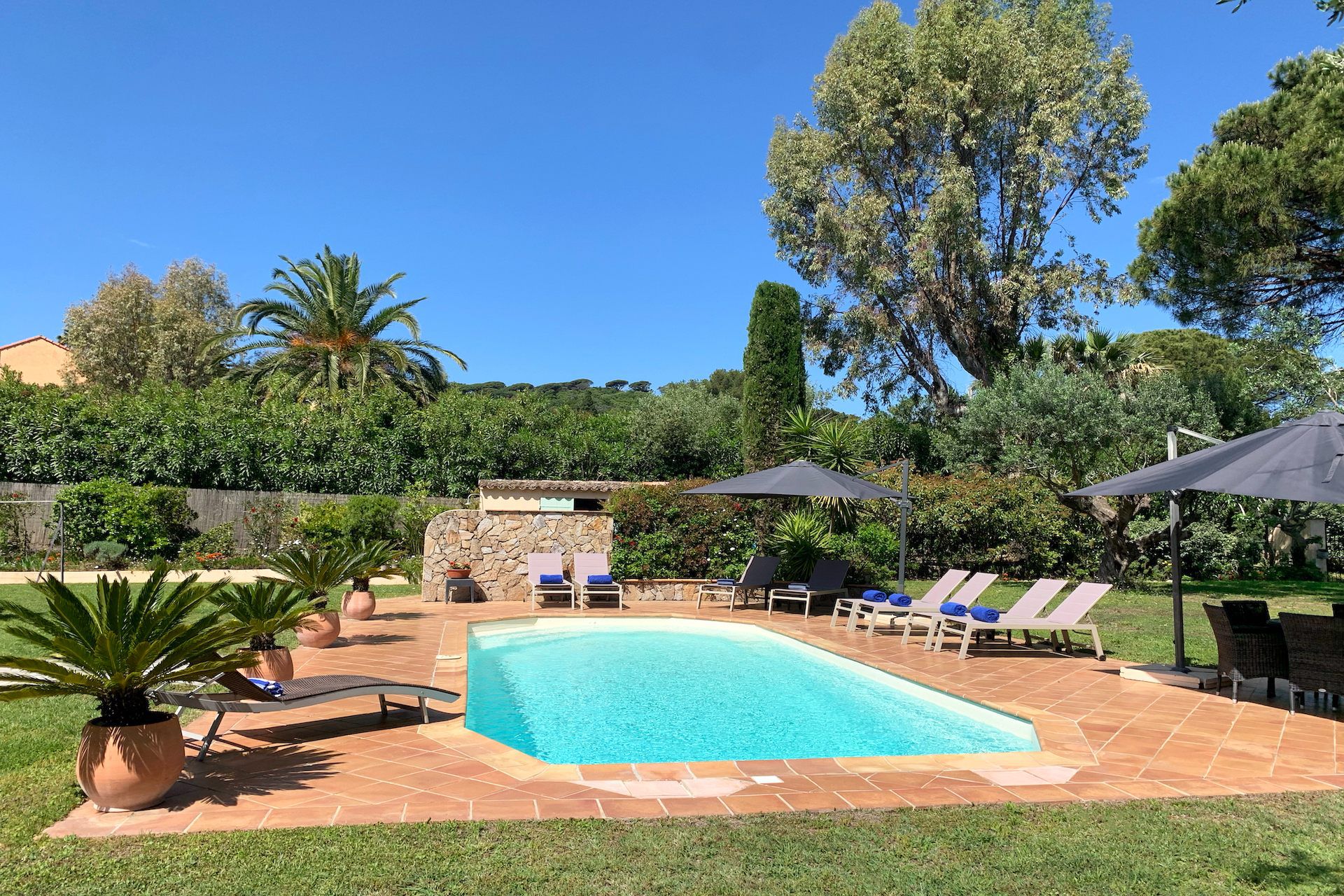 Méditerranée Location Villa with Private pool in Saint-Tropez, Côte d'Azur
