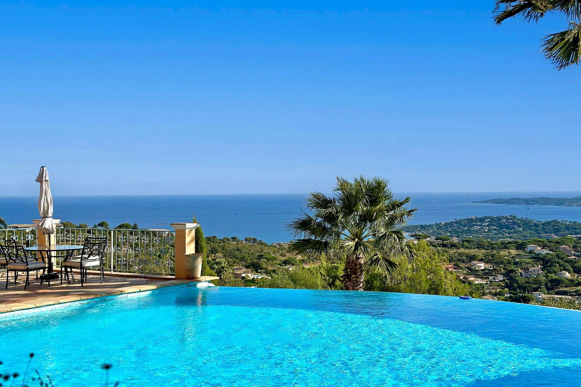 Méditerranée Location Villa avec Piscine privée à Sainte-Maxime, Côte d'Azur
