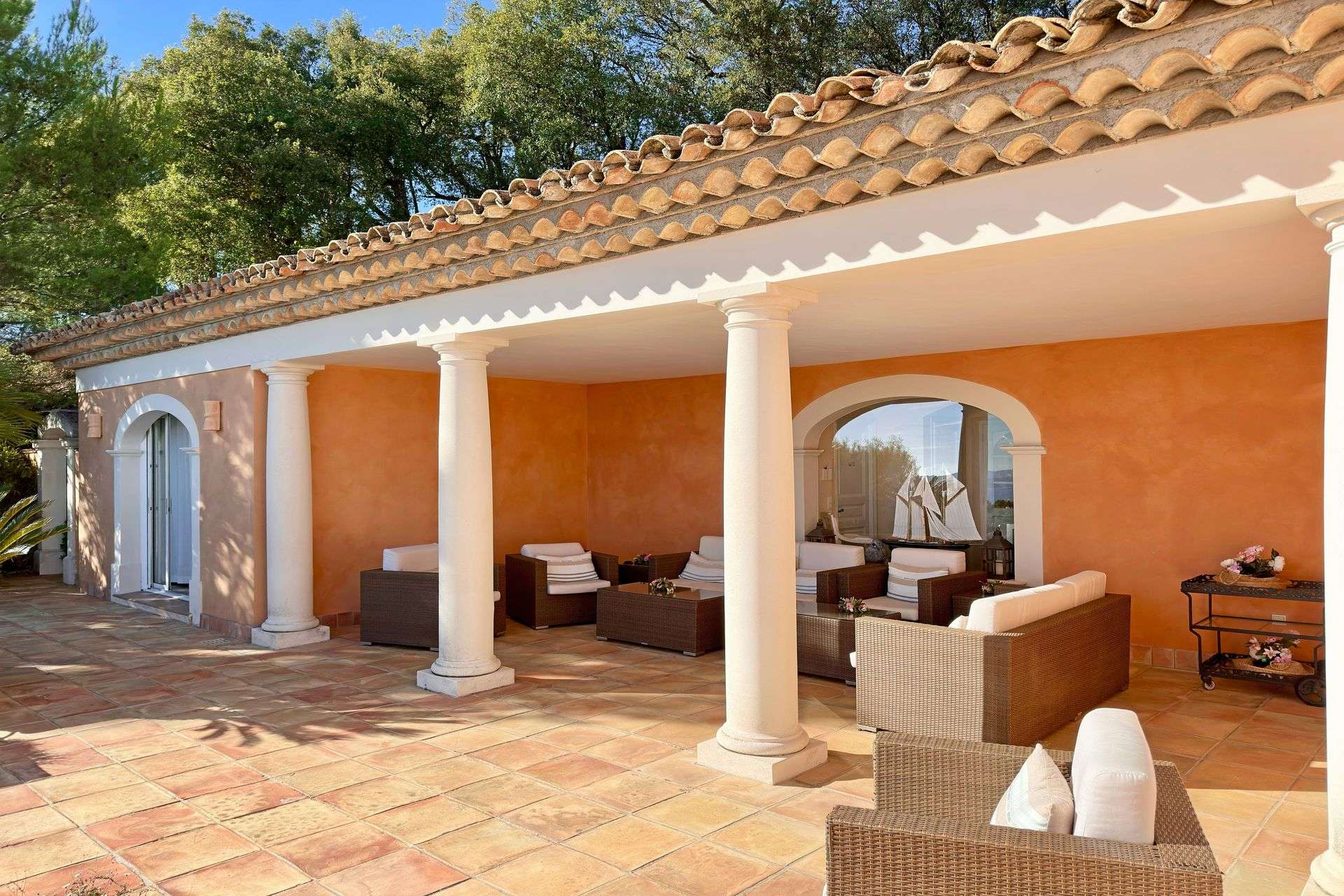 Méditerranée Location Villa avec Piscine privée à Sainte-Maxime, Côte d'Azur