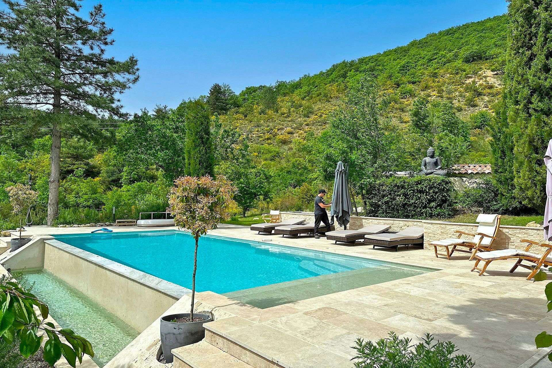 Méditerranée Location Mas avec Piscine privée à Izon-la-Bruisse, Provence