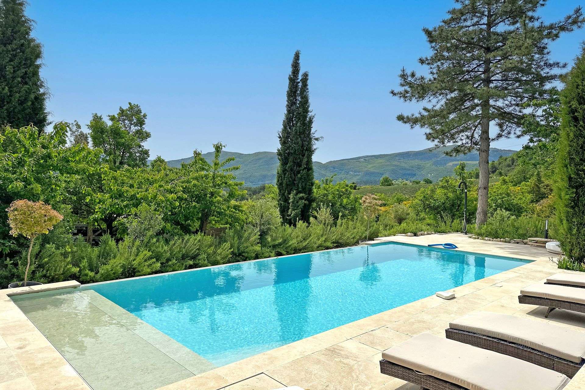 Méditerranée Location Mas avec Piscine privée à Izon-la-Bruisse, Provence