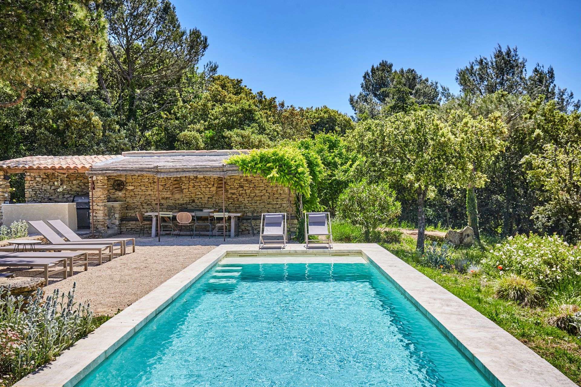 Méditerranée Location Maison avec Piscine privée à Bonnieux, Provence