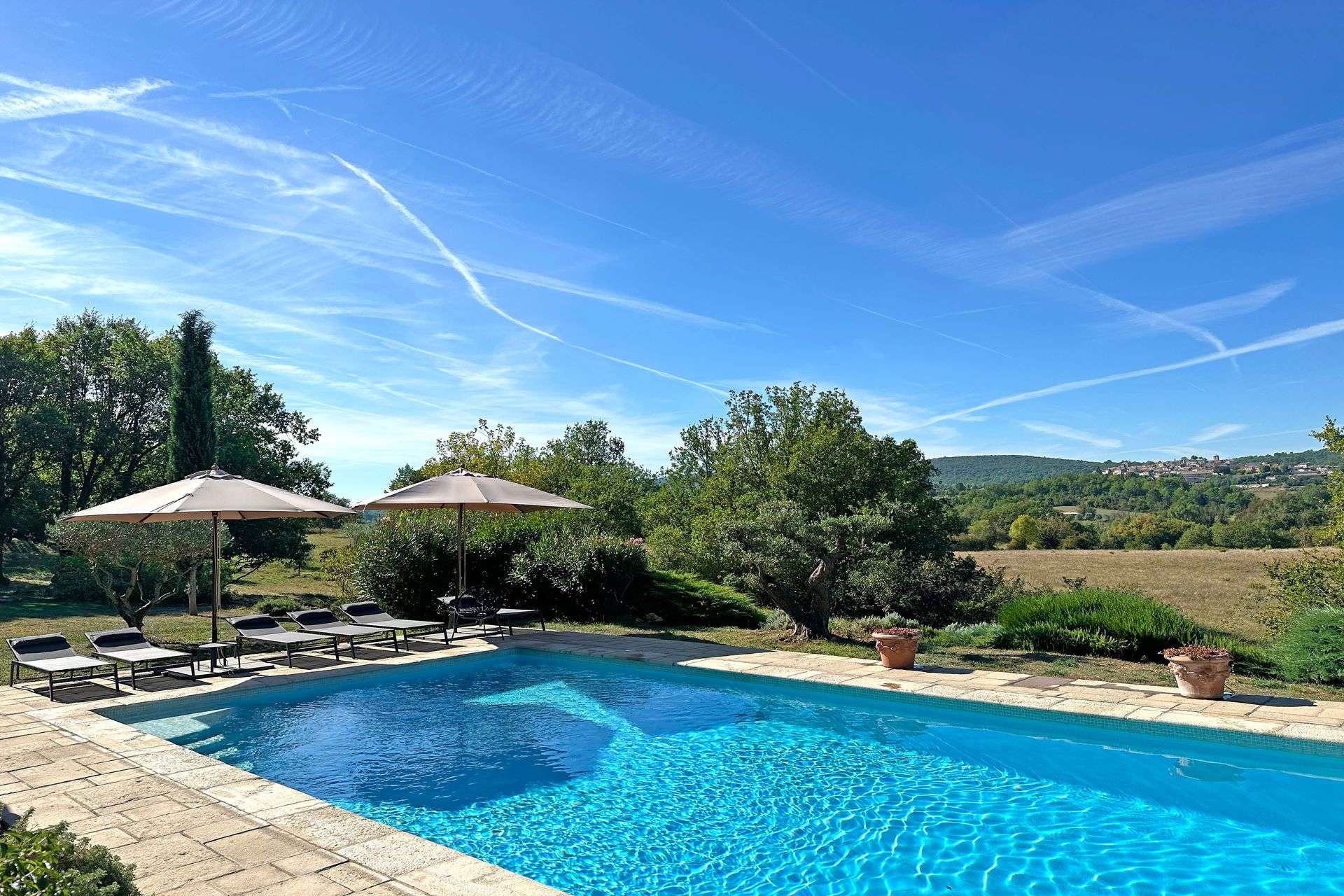 Méditerranée Location Villa avec Piscine privée à Montmeyan, Provence