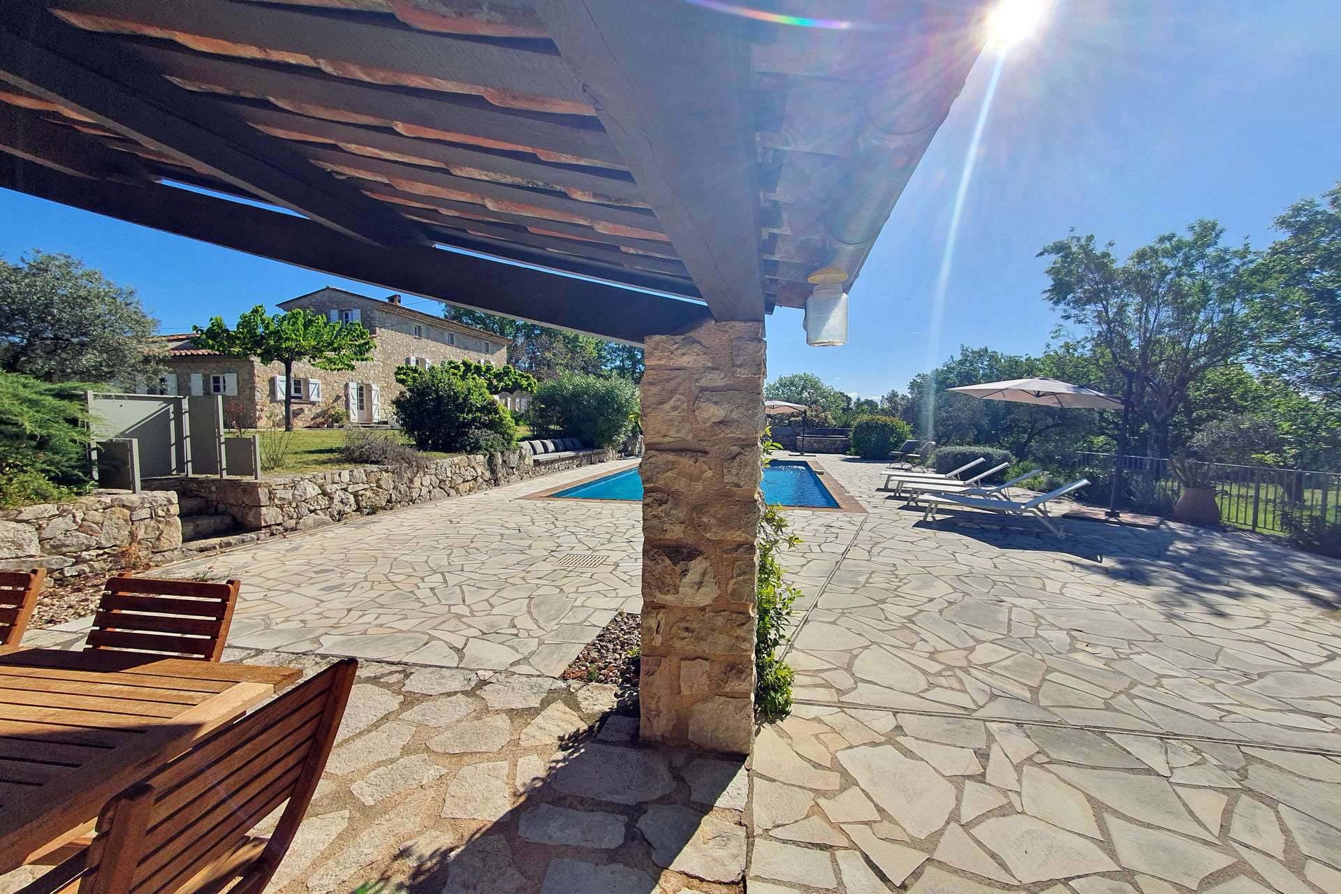 Méditerranée Location Mas avec Piscine privée à Seillans, Côte d'Azur
