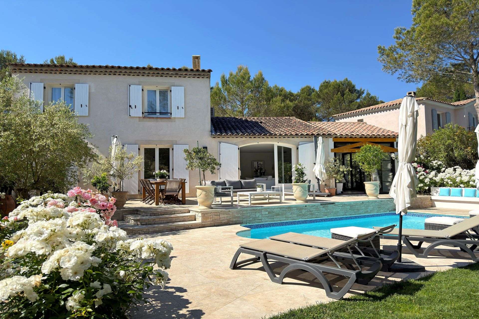 Méditerranée Location Villa avec Piscine privée à Pont Royal - Mallemort, Provence
