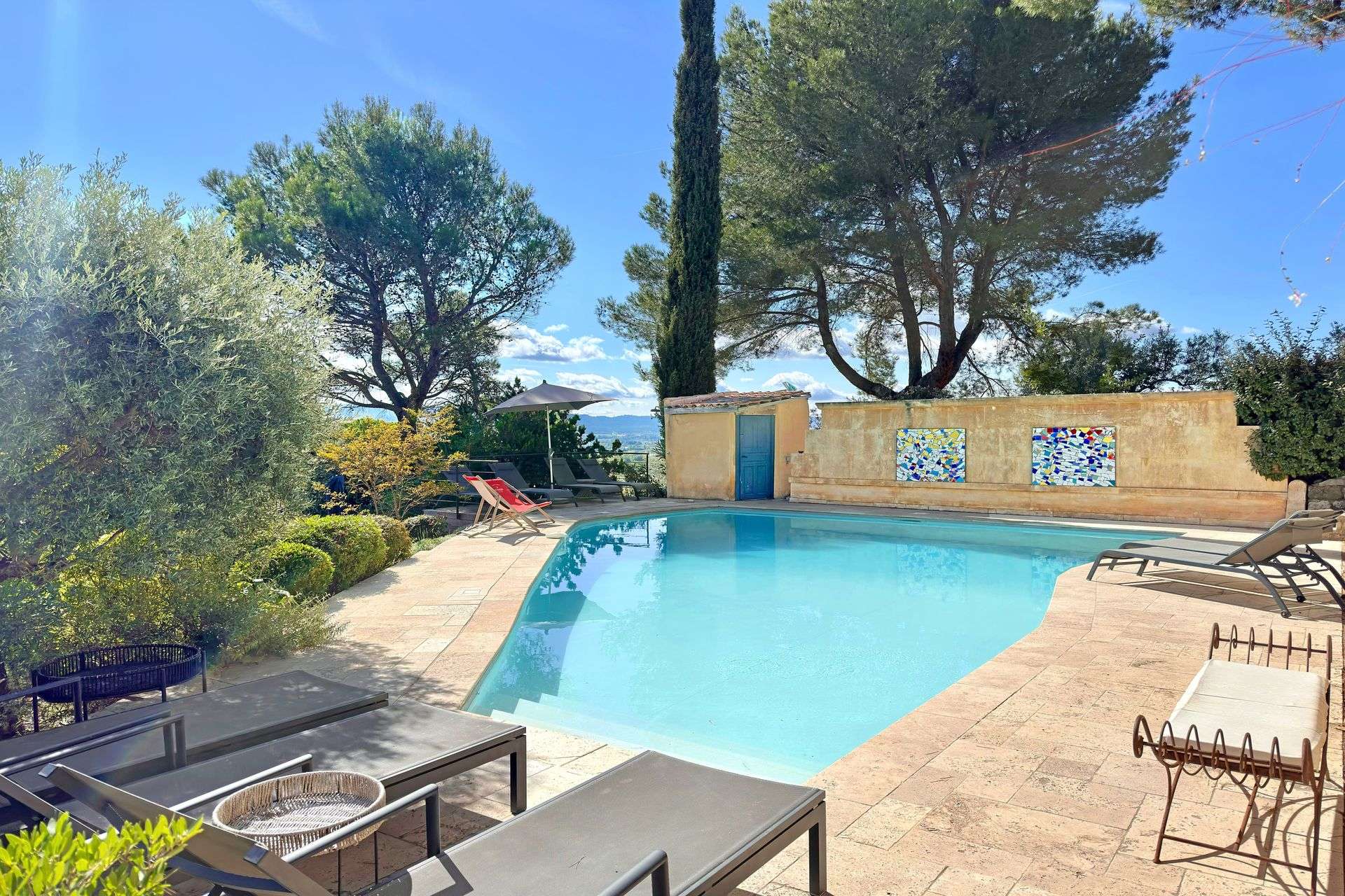 Méditerranée Location Villa avec Piscine privée à Mérindol, Provence