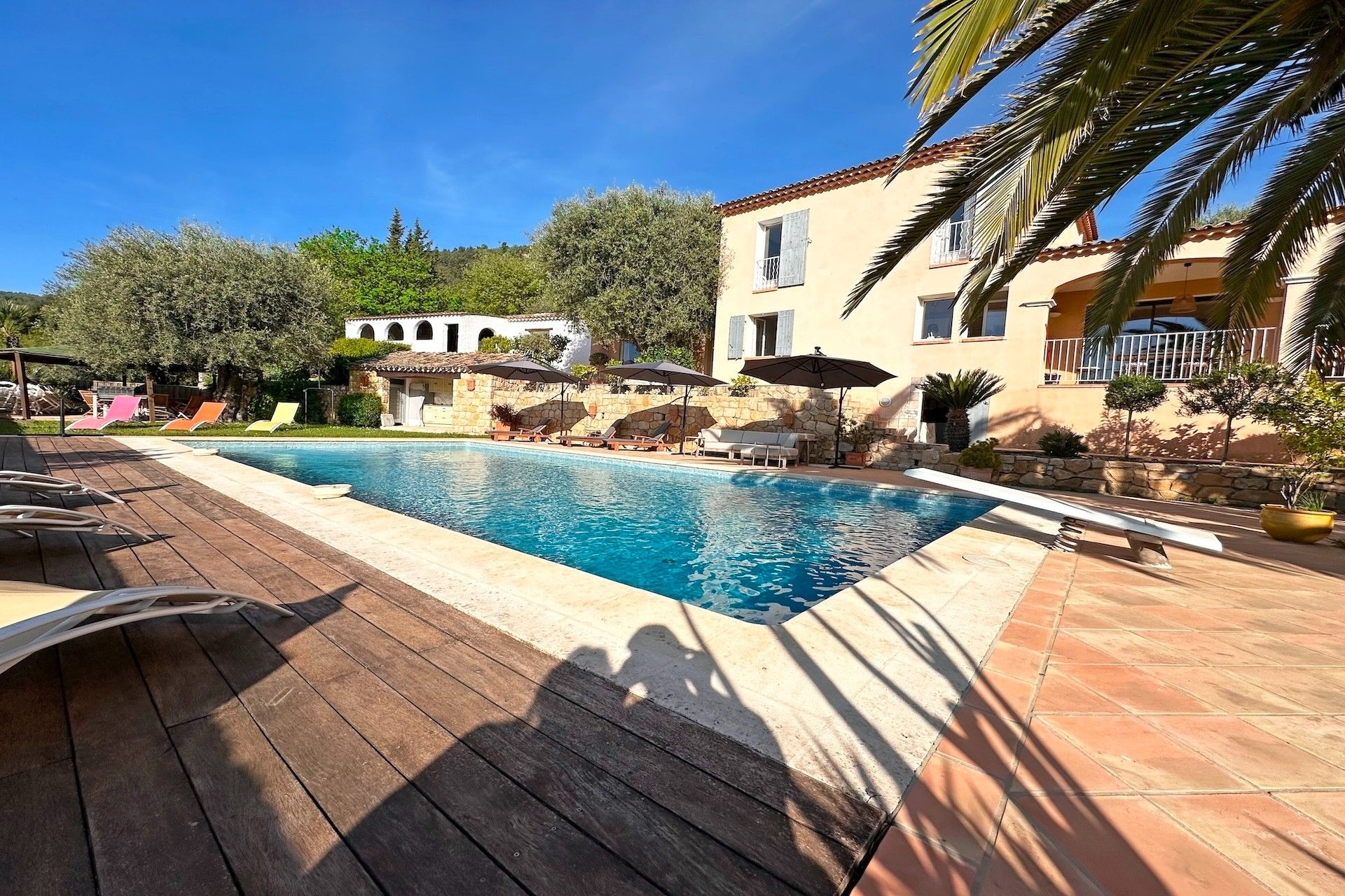 Méditerranée Location Villa with Private pool in Grasse - Magagnosc, Côte d'azur
