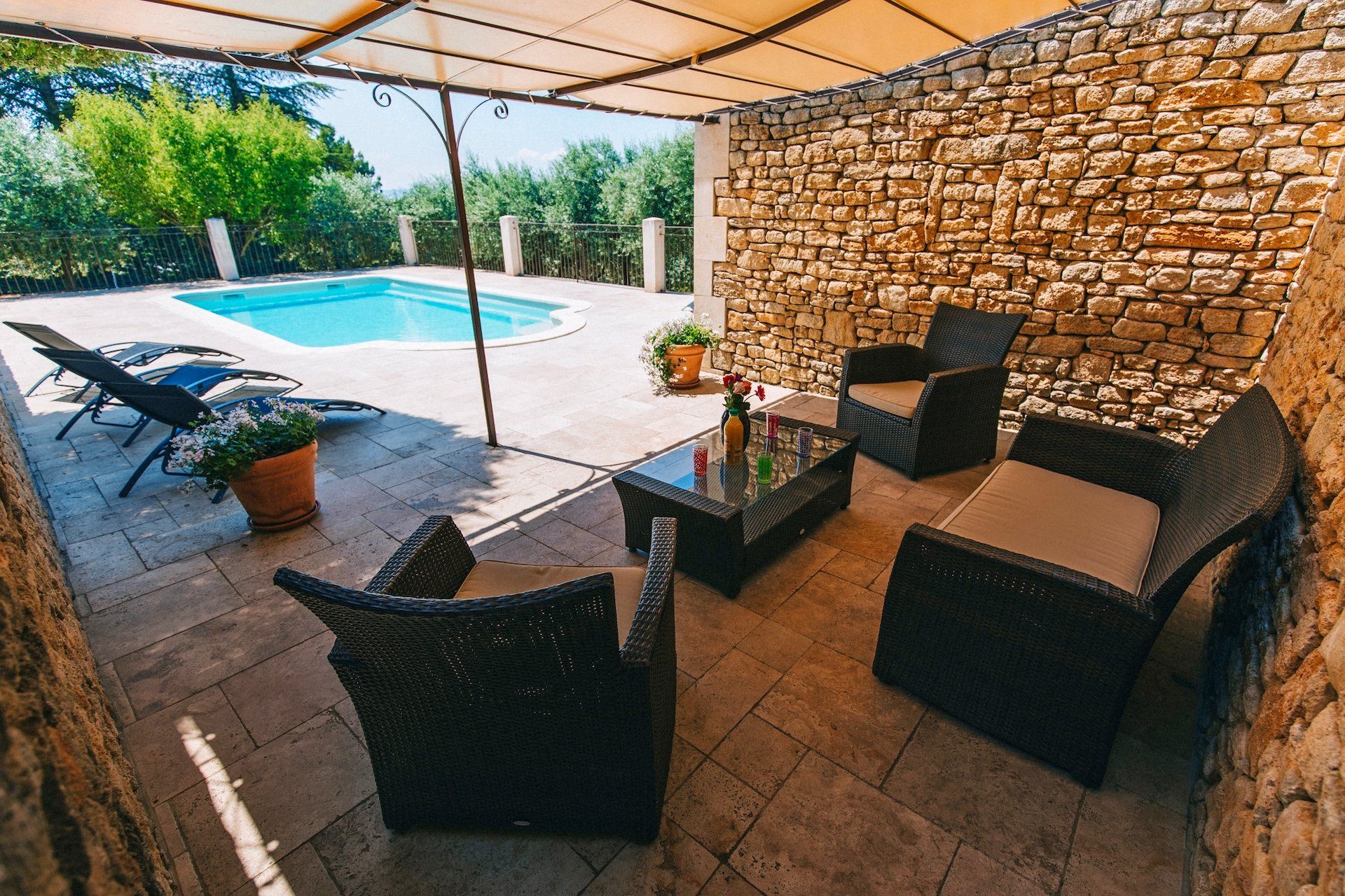 Méditerranée Location Villa with Private pool in Lioux, Provence