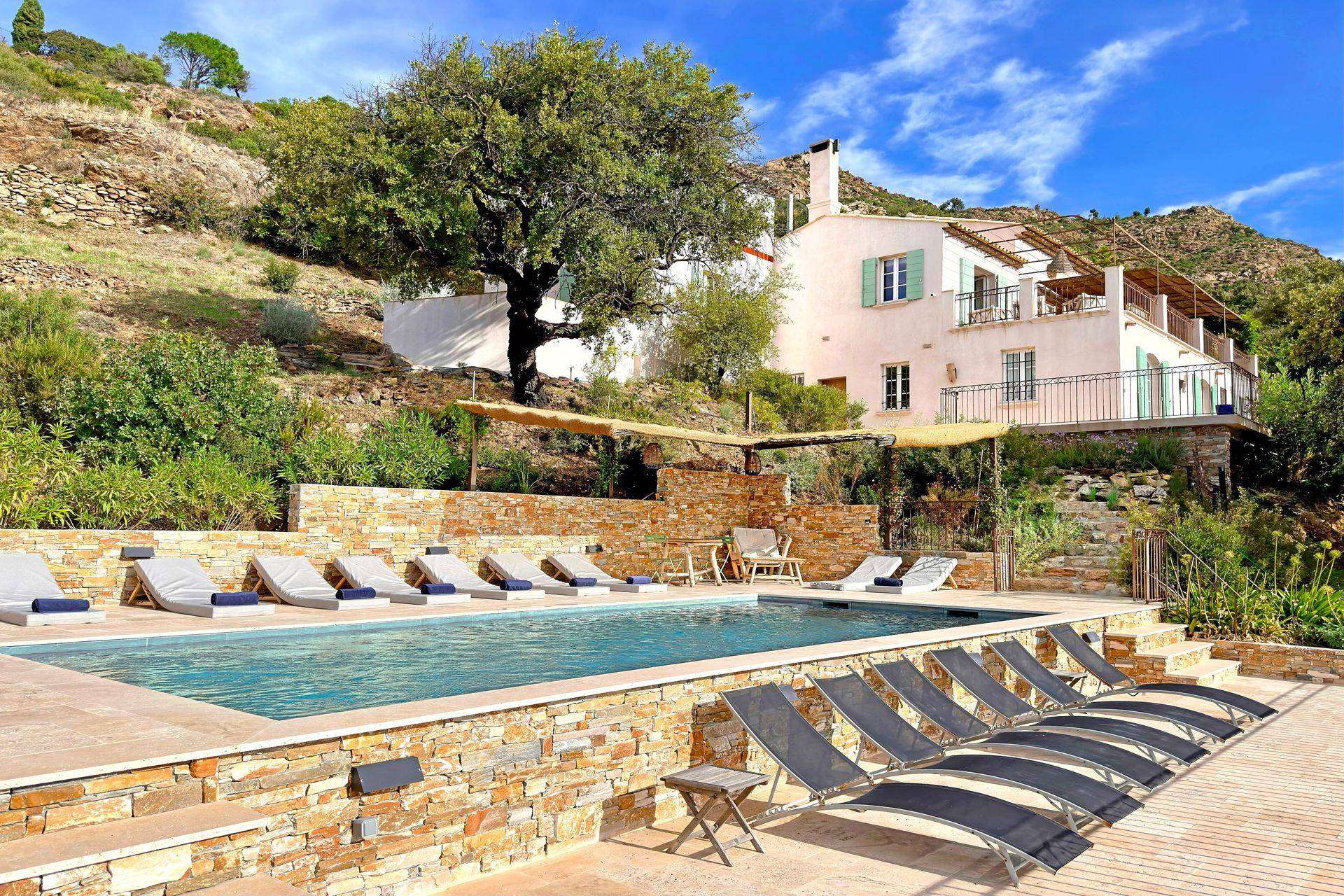 Méditerranée Location Villa avec Piscine privée à La Garde-Freinet, Côte d'Azur