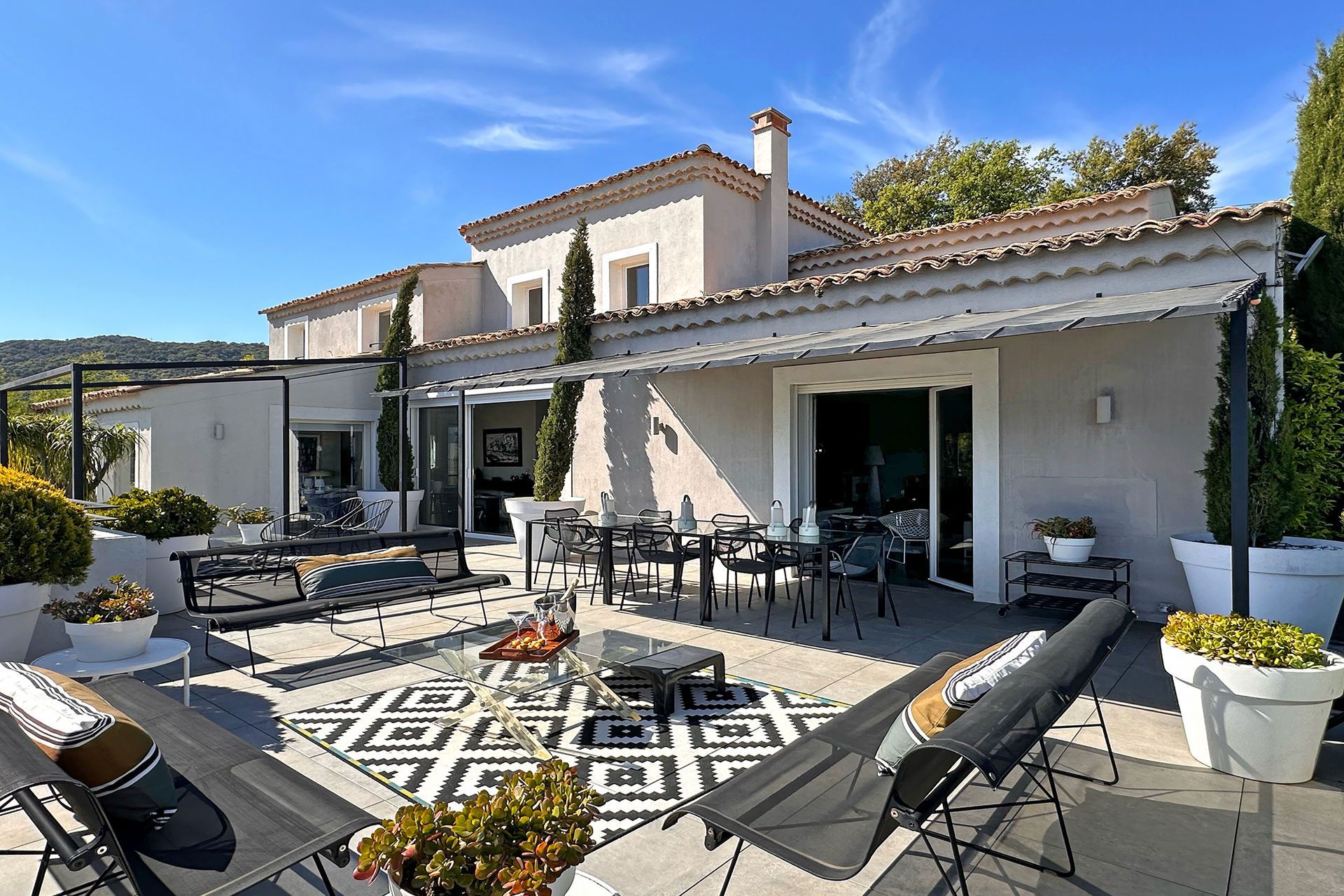 Méditerranée Location Villa avec Piscine privée à Grimaud, Côte d'Azur