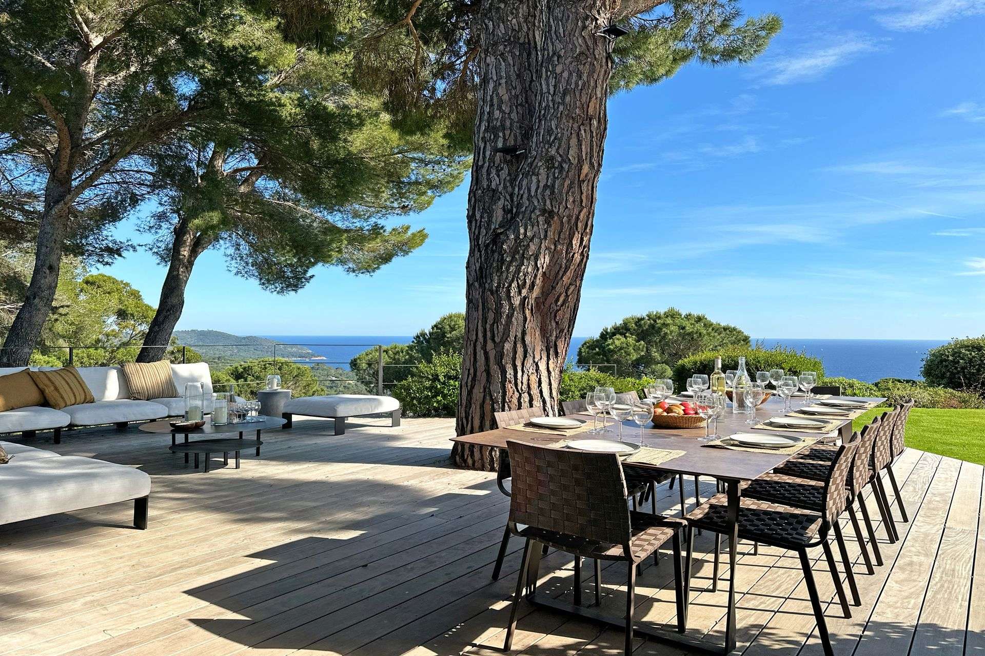 Méditerranée Location Villa avec Piscine privée à La Croix Valmer, Côte d'Azur