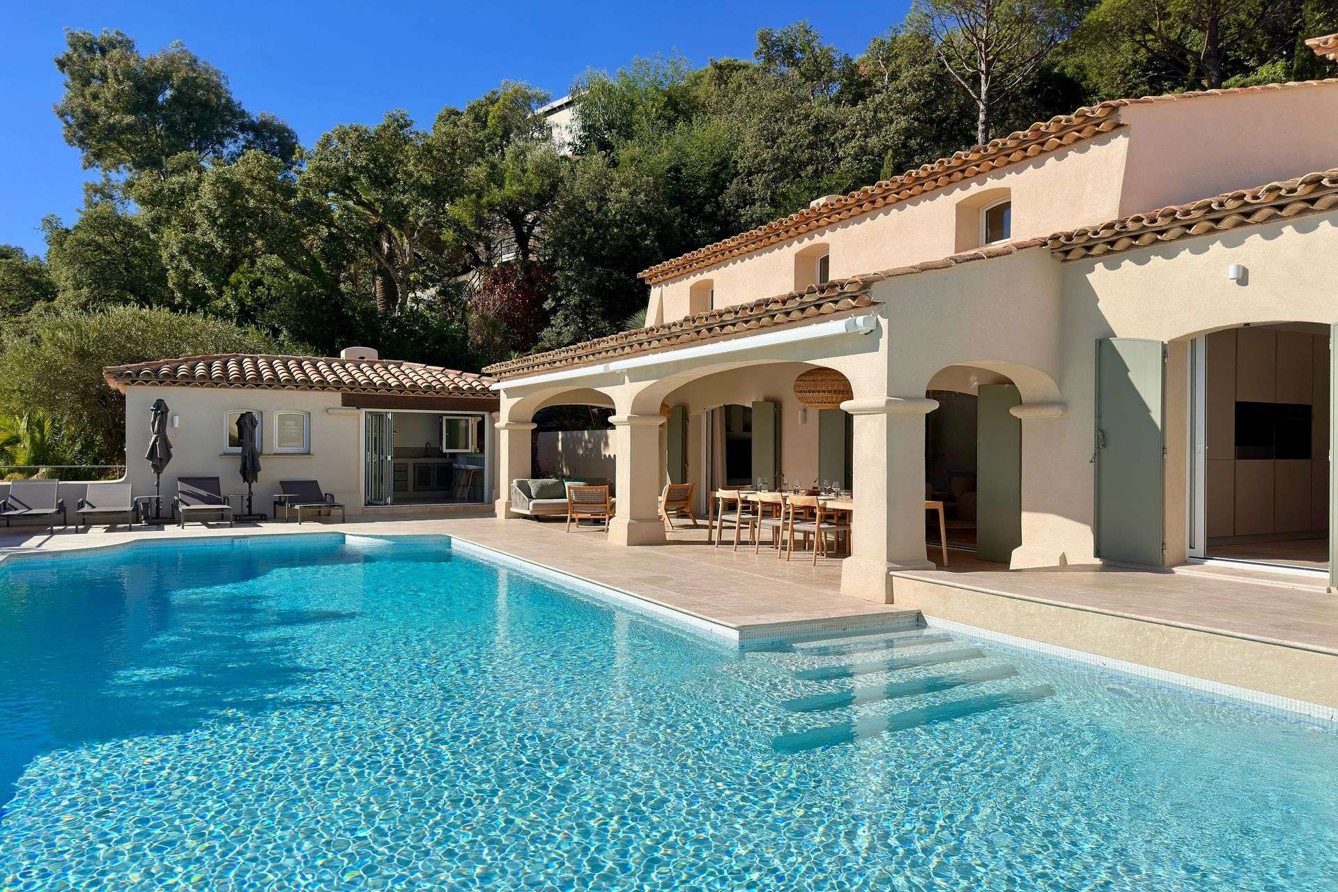 Méditerranée Location Villa avec Piscine privée à Les Issambres, Côte d'Azur