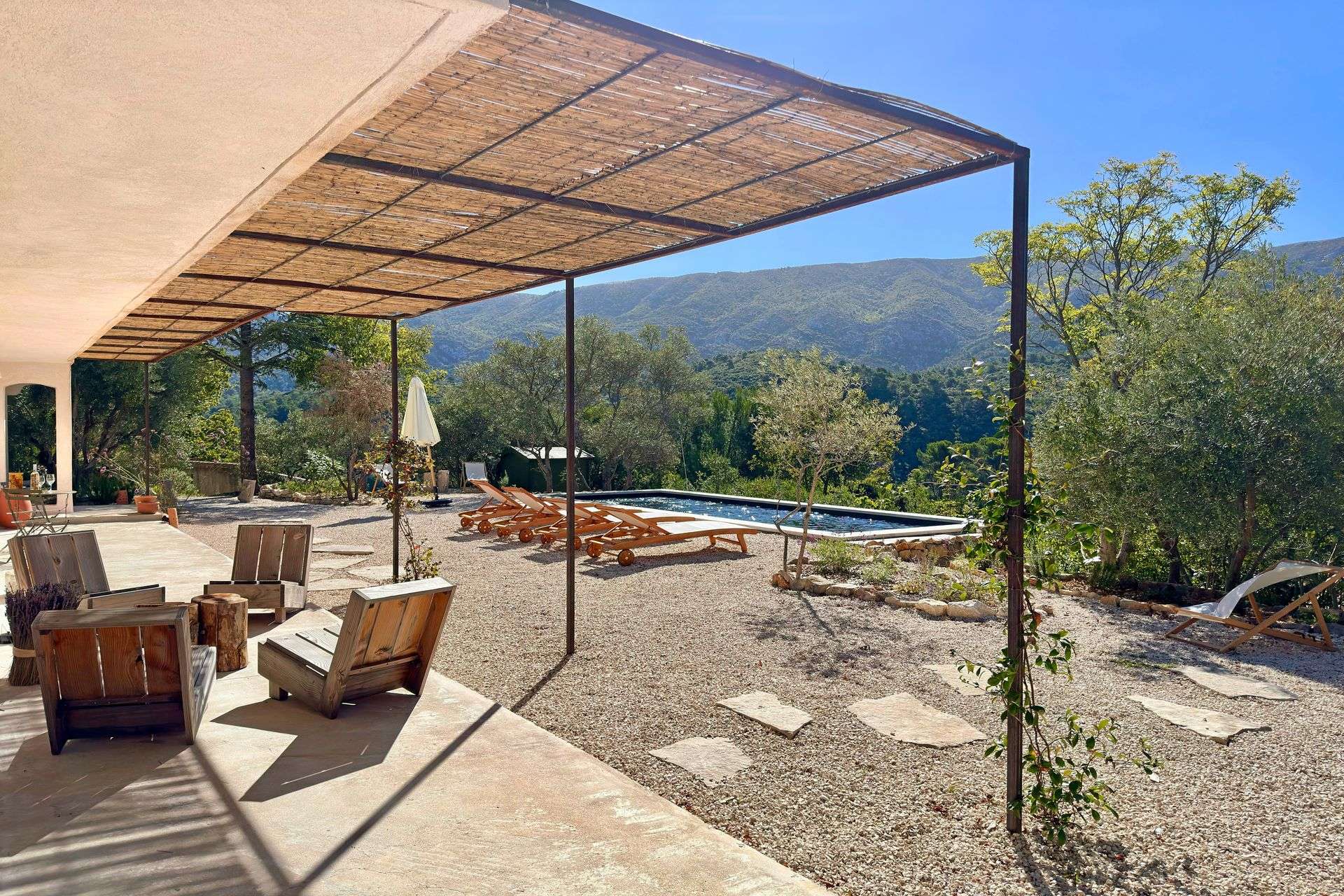 Méditerranée Location Villa avec Piscine privée à Vauvenargues, Provence