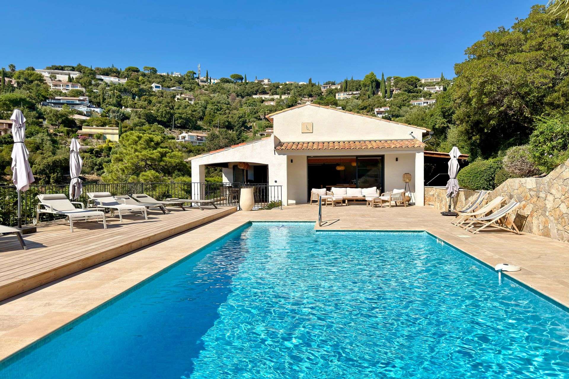 Méditerranée Location Villa avec Piscine privée à Les Issambres, Côte d'Azur
