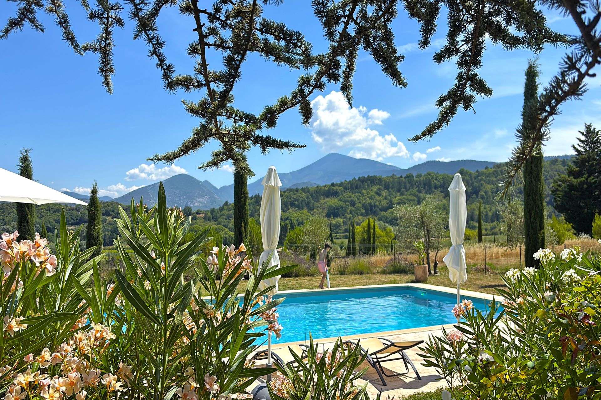 Méditerranée Location Mas avec Piscine privée à Malaucène, Provence