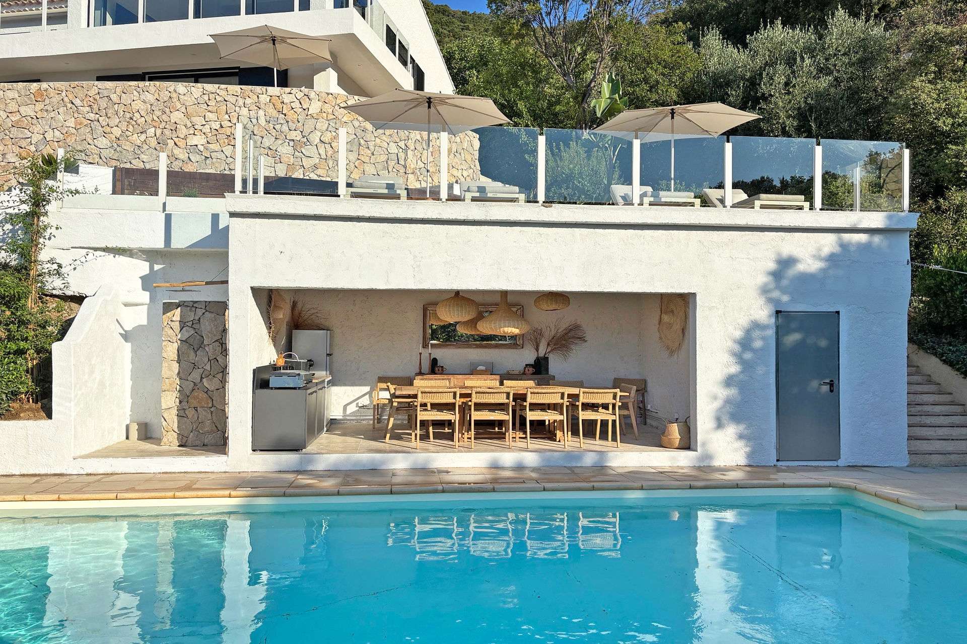 Méditerranée Location Villa avec Piscine privée à La Croix Valmer, Côte d'Azur