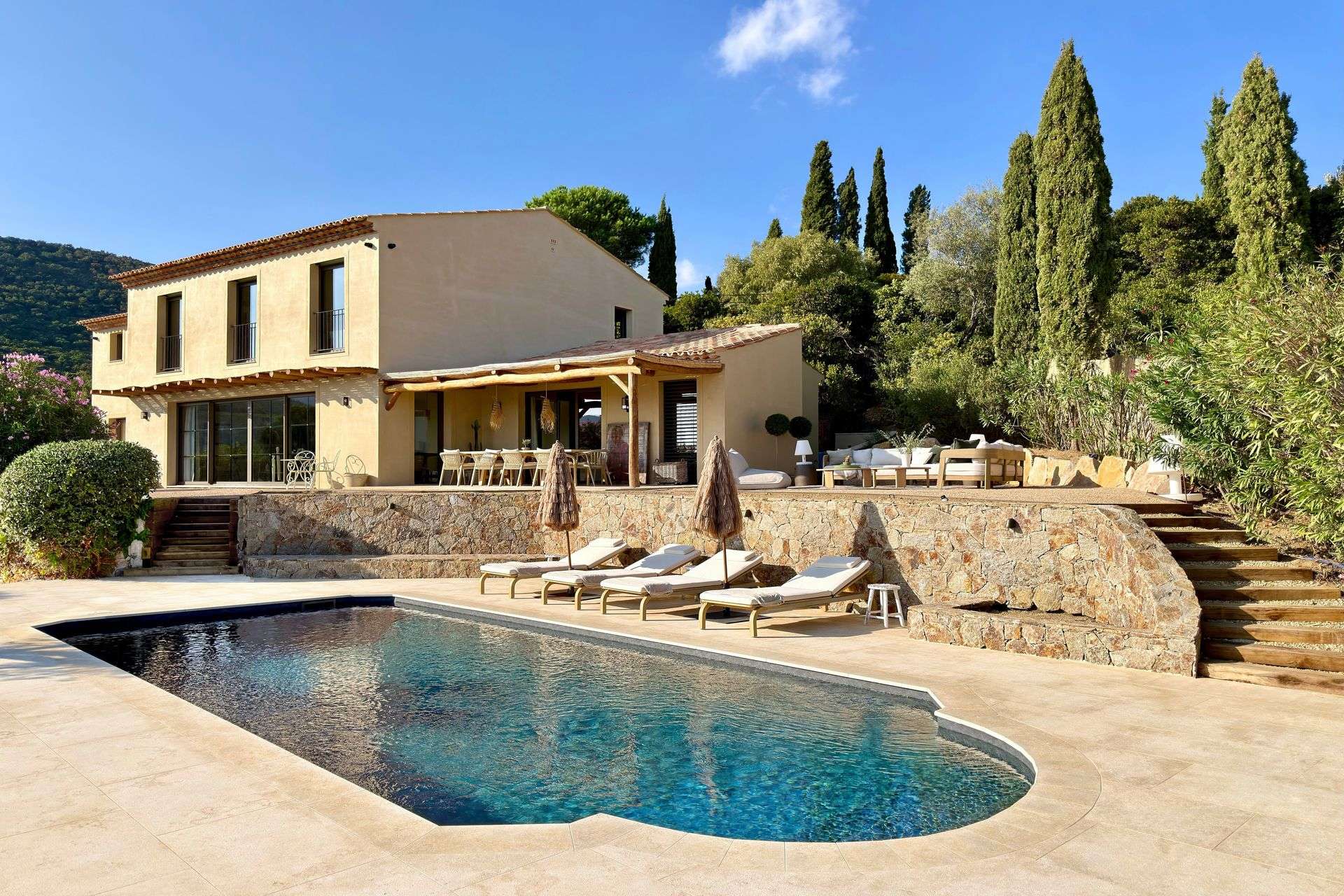 Méditerranée Location Villa avec Piscine privée à La Croix Valmer, Côte d'Azur